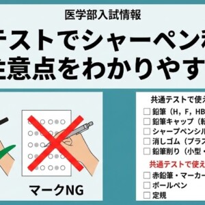 共通テストでシャーペン利用はNG?注意点をわかりやすく解説